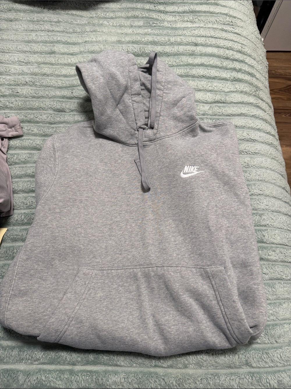 Nike Light Gray Hoodie